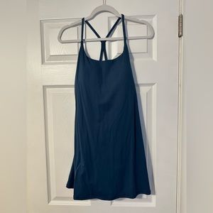 Blue athletic dress